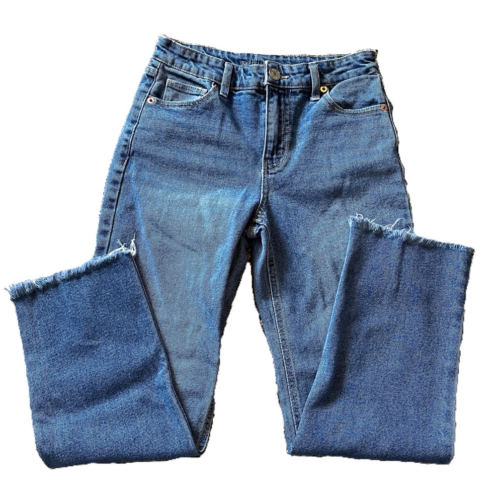 Target Wild Fable High Rise Straight Mom Jeans